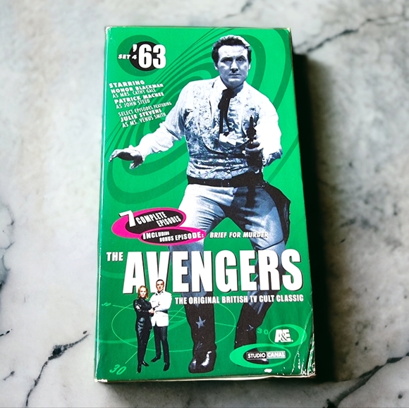 The Avengers '63 Set 4 VHS Movies - Picture 2 of 5